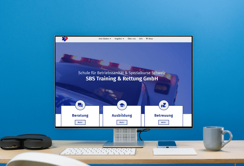 SBS Training Website 1